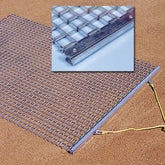 TACVPI Baseball Field All Steel Drag Mat - 3ft x 5ft